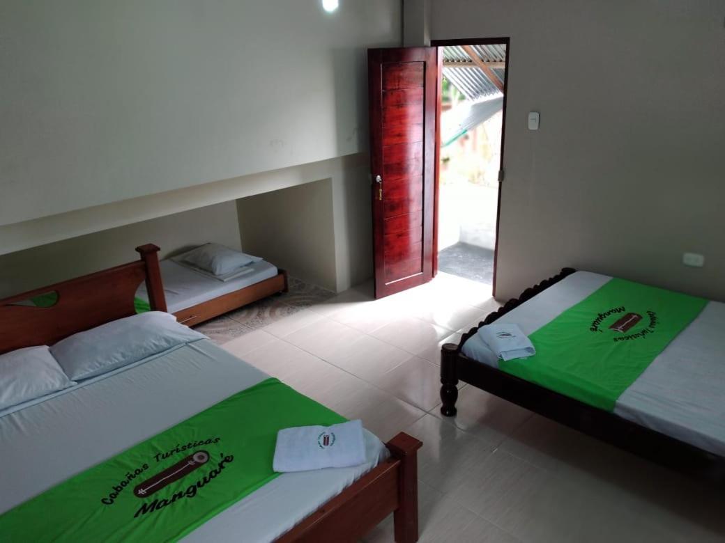Ecocabanas Manguare Puerto Nariño Eksteriør billede